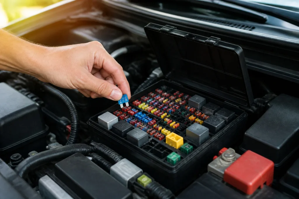 Boite a fusibles de voiture remplacement