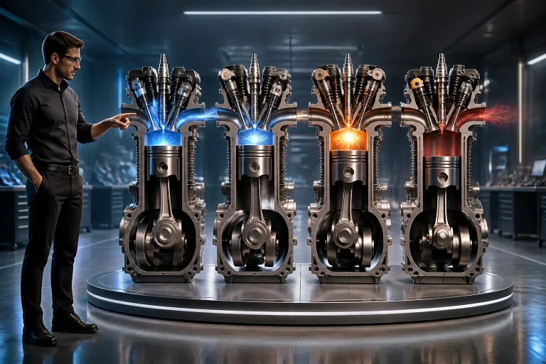 Le moteur 4 temps : décrypter son fonctionnement essentiel