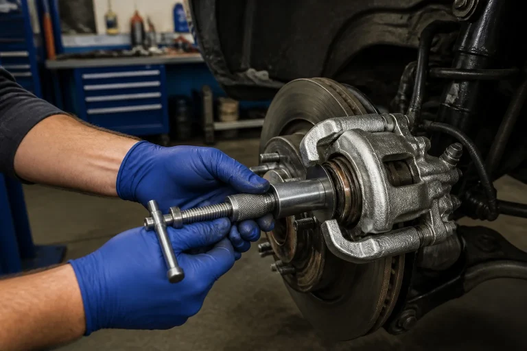Repousser un piston de frein : les clés pour réussir
